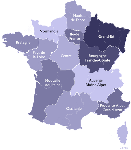 Map of France